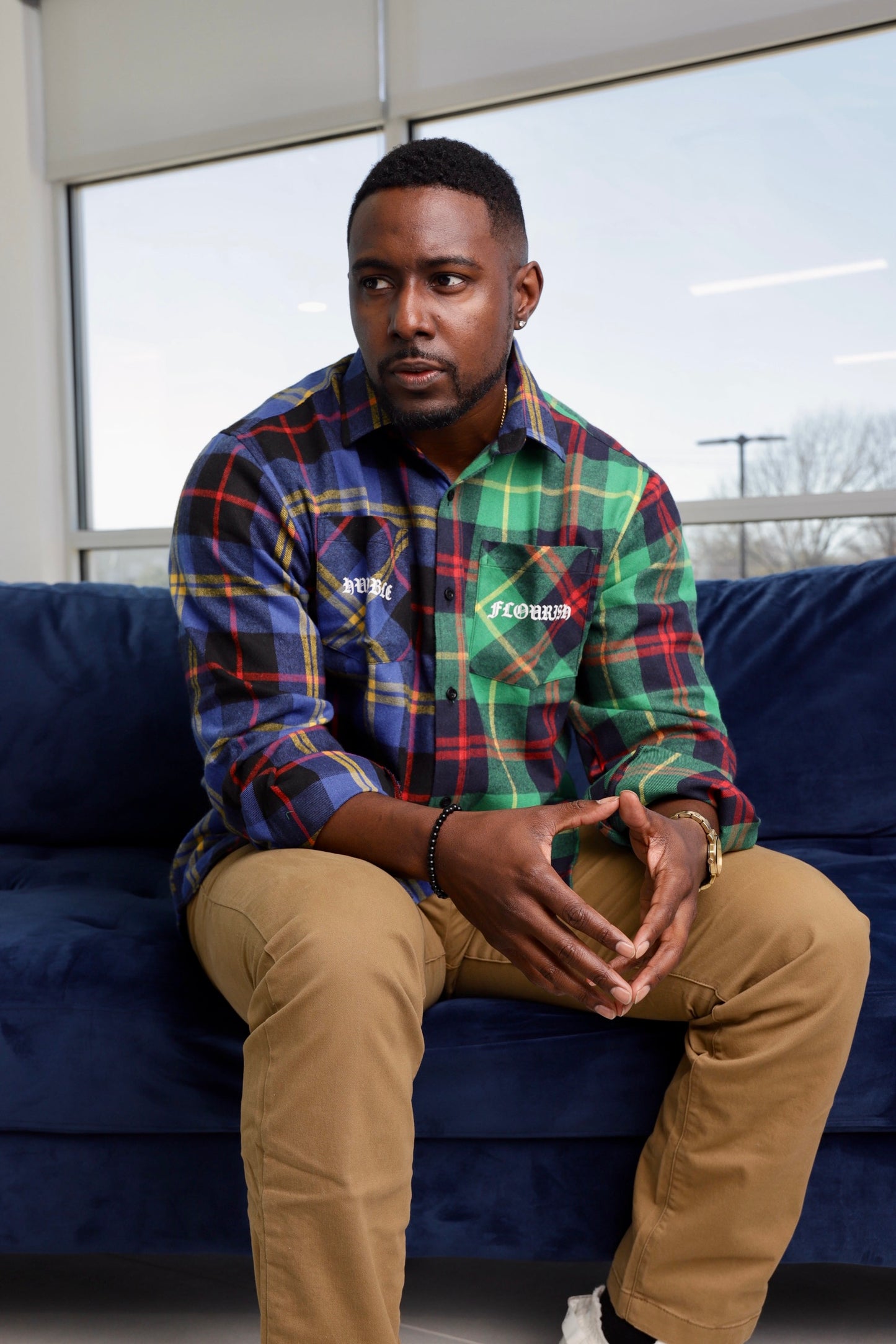 Double Take Flannel Button Up