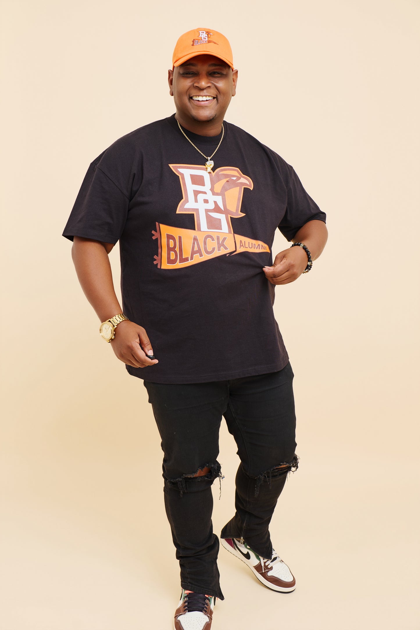 🧡 BGSU Black Alumni tee