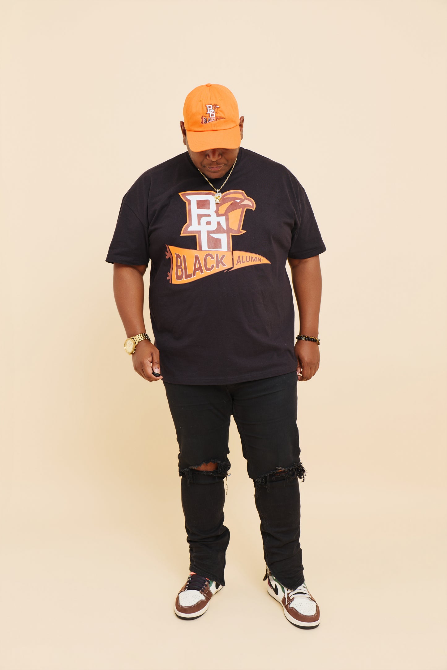 🧡 BG Black Alumni Dad Cap