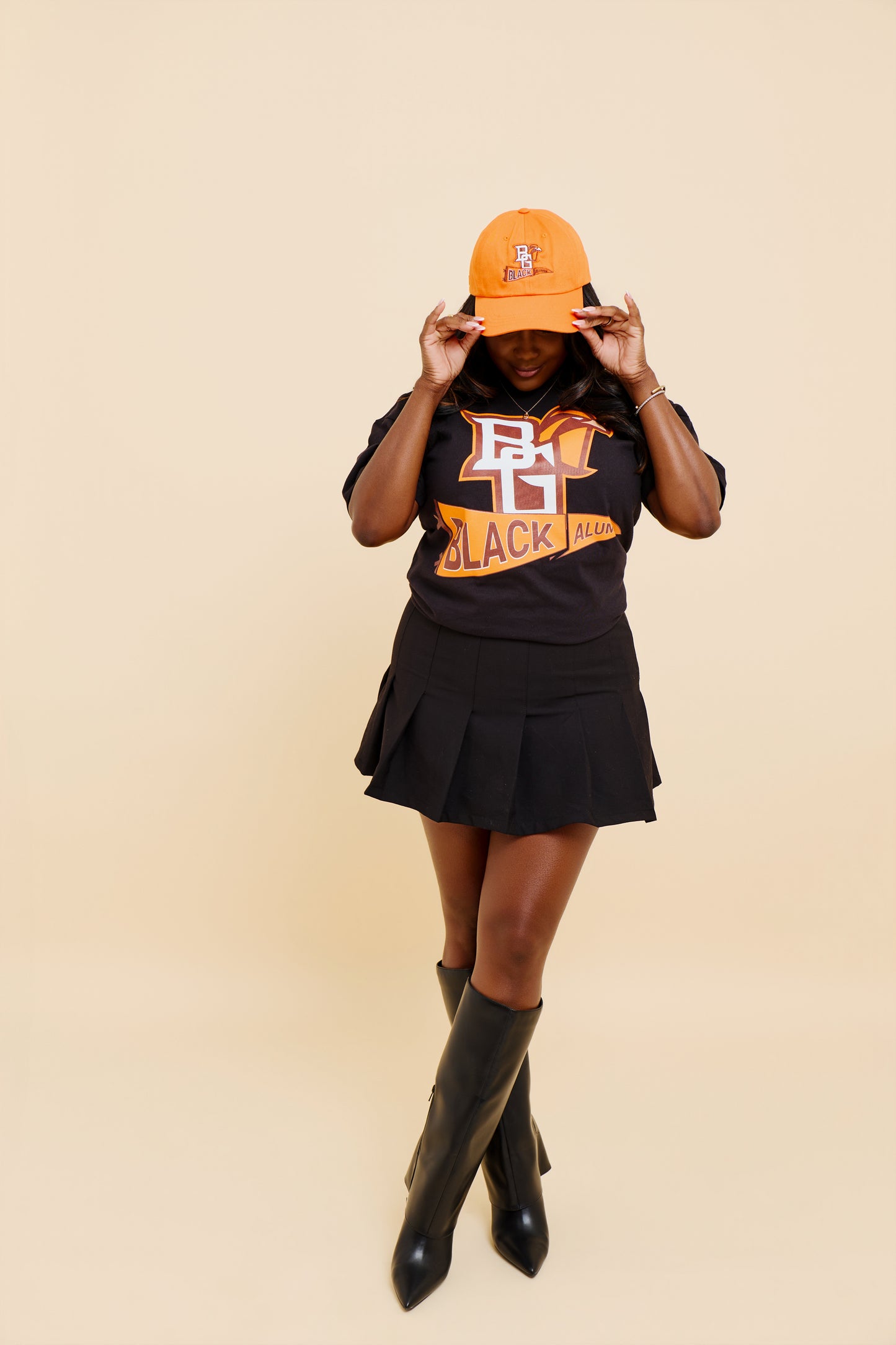🧡 BG Black Alumni Dad Cap