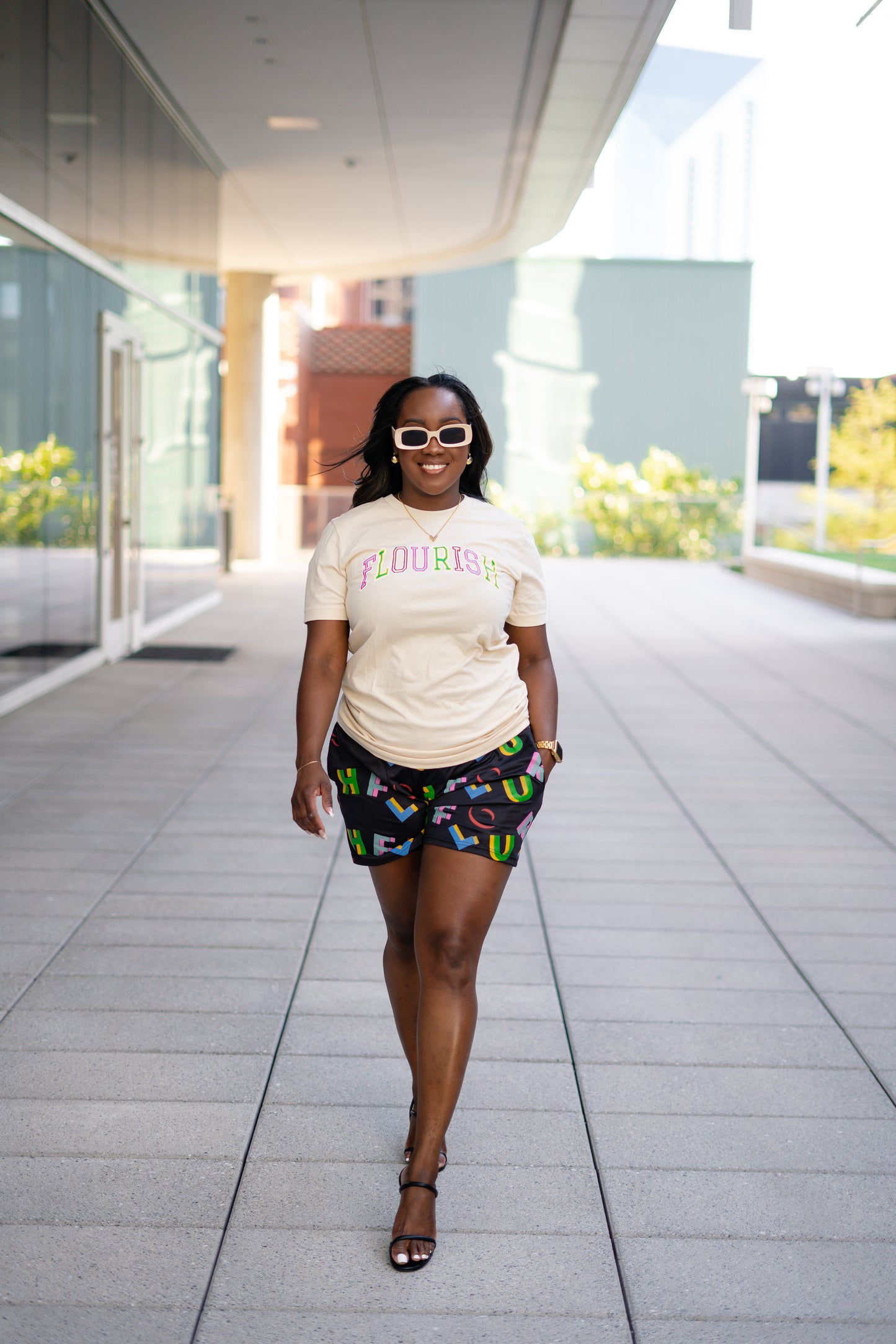 Flourish Multi Unisex Tee