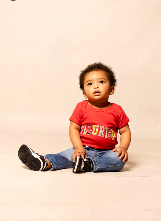 Flourish Multi Unisex onesie