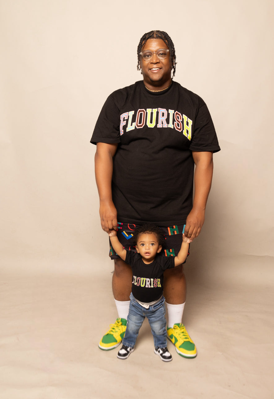 Flourish Multi Unisex onesie