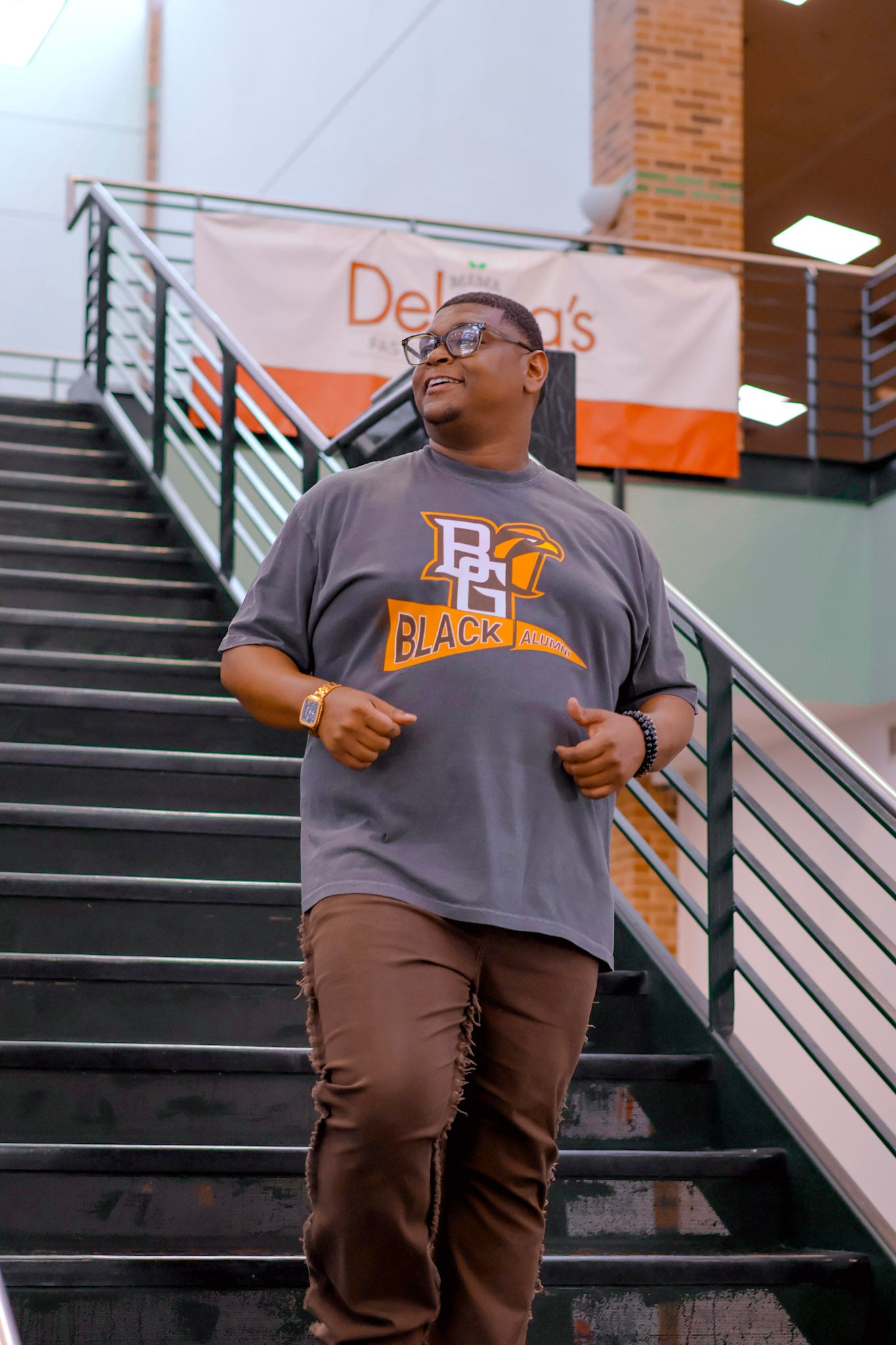 🧡 BGSU Black Alumni tee