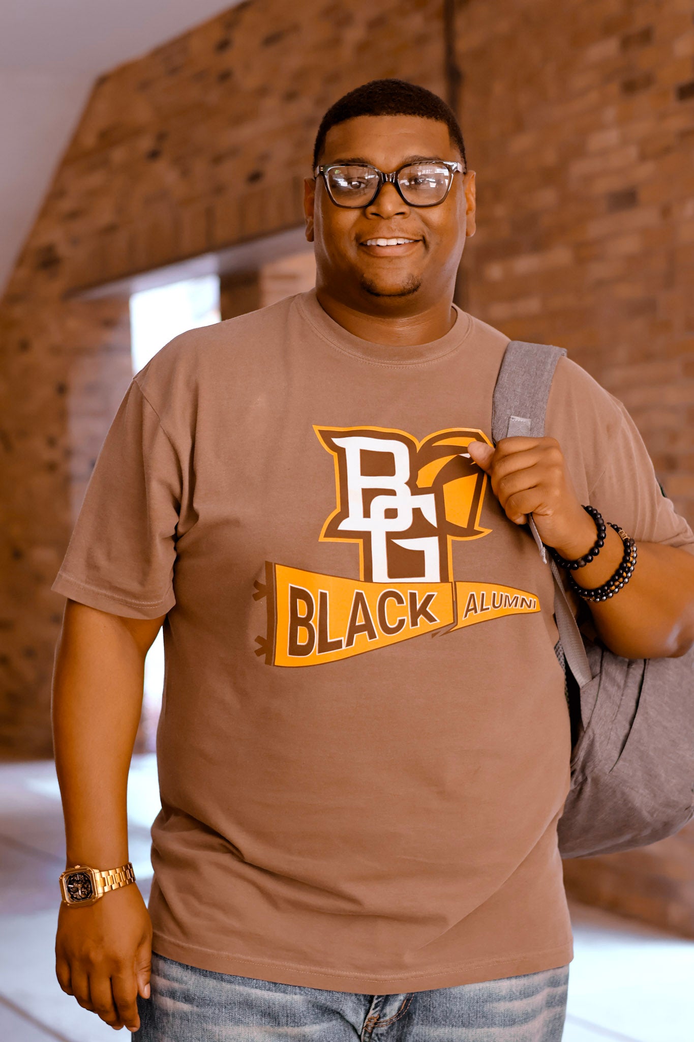 🧡 BGSU Black Alumni tee