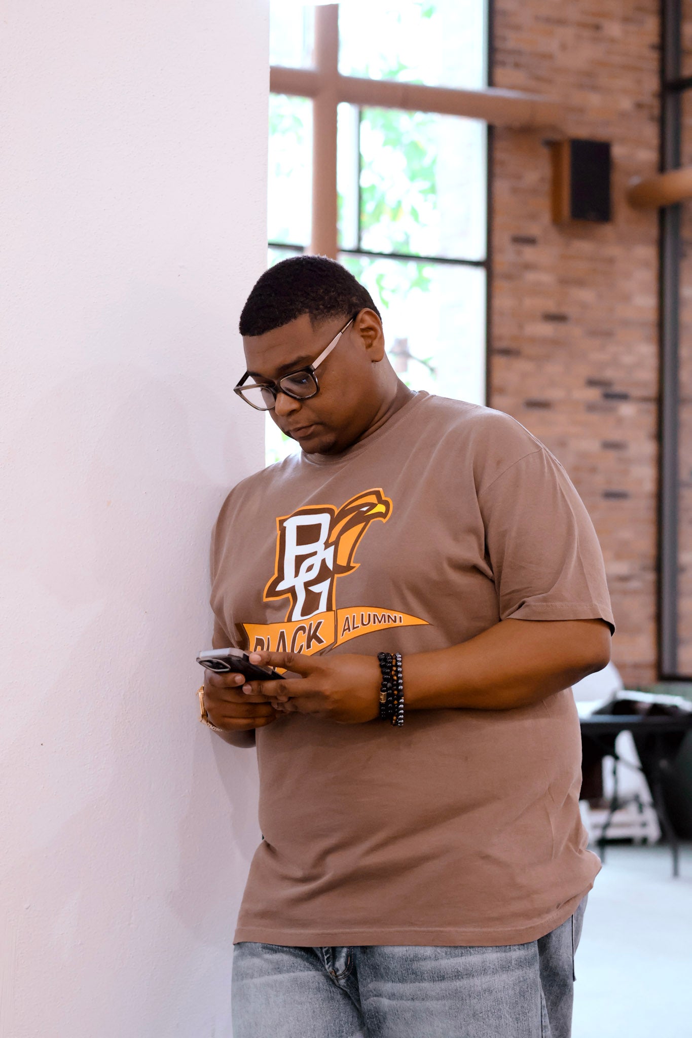 🧡 BGSU Black Alumni tee