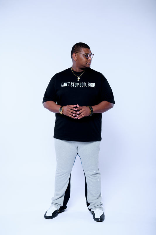 “Can’t Stop God, Bro!” Heavyweight Tee