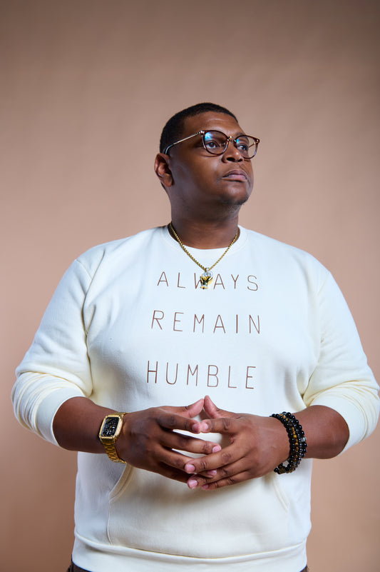 Always Remain Humble Pocket Crewneck