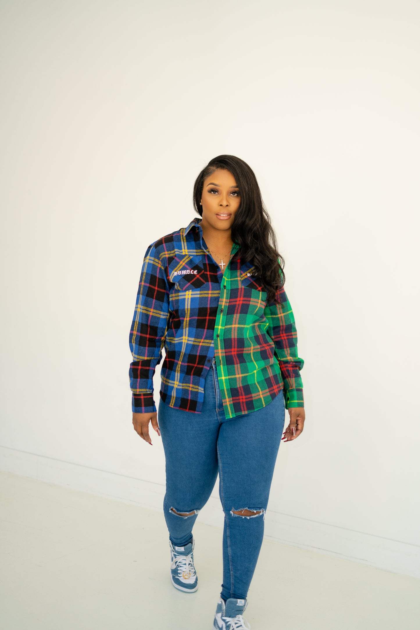 Double Take Flannel Button Up