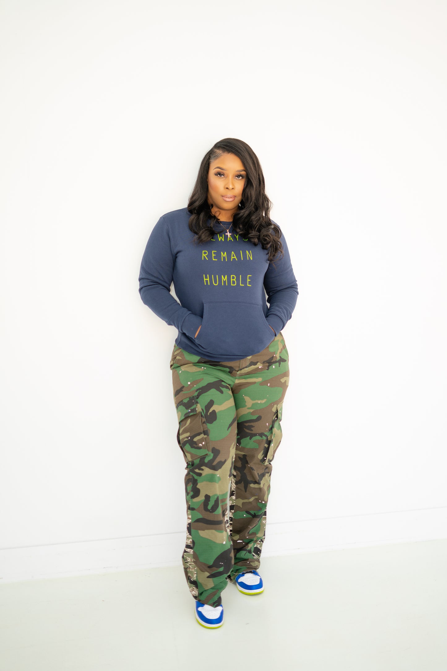 Fall Edition: Always Remain Humble Pocket Crewneck