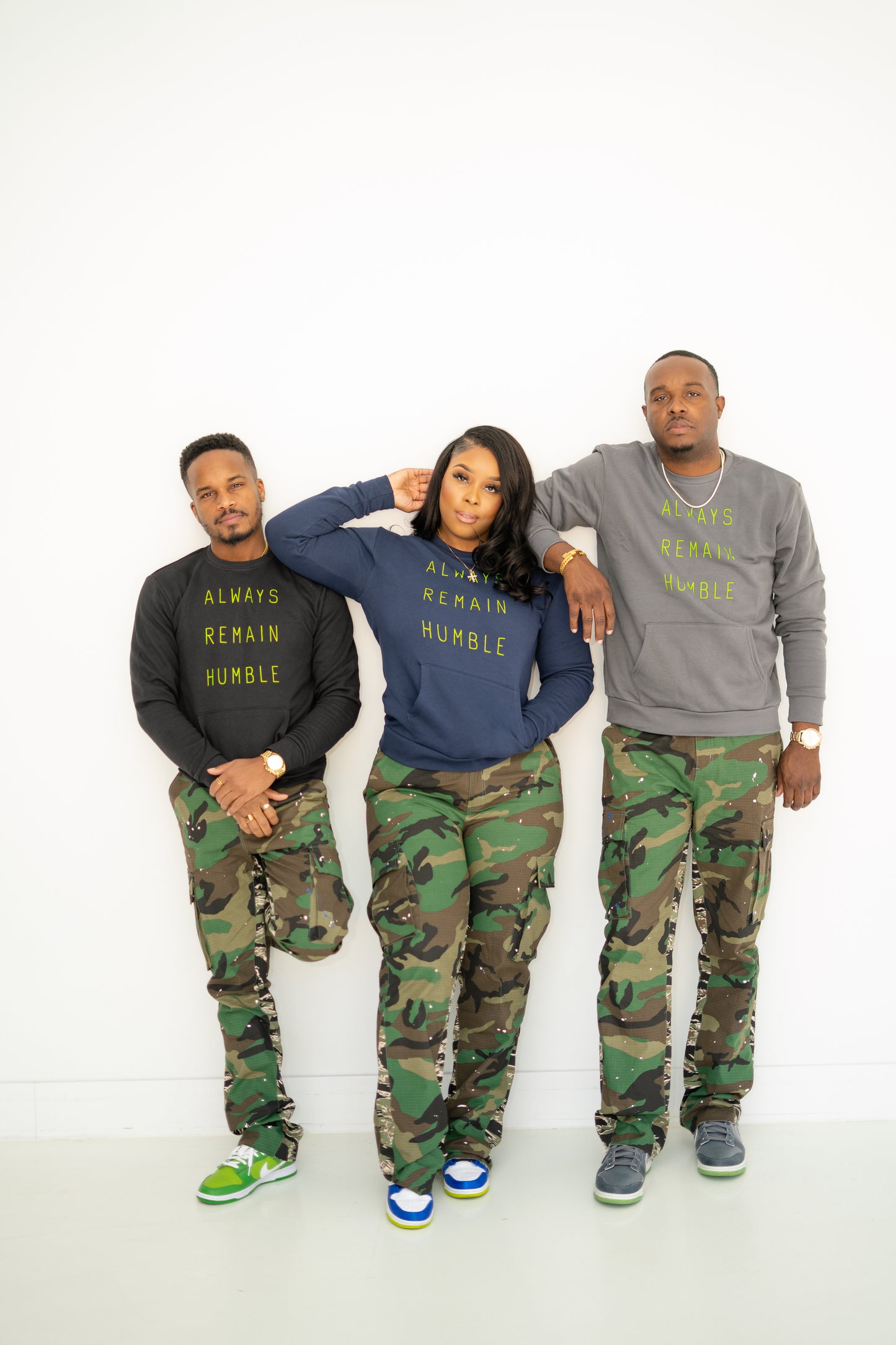 Fall Edition: Always Remain Humble Pocket Crewneck