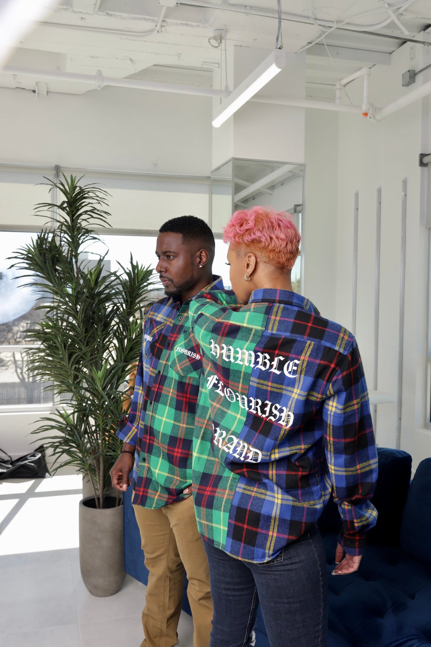 Double Take Flannel Button Up