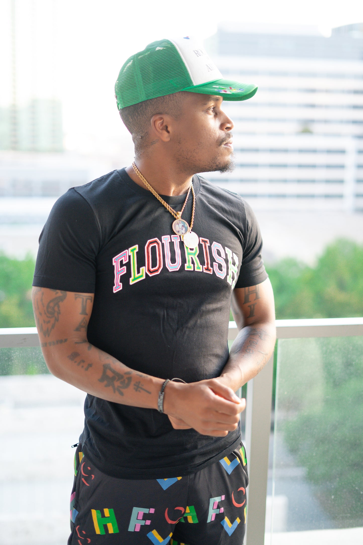 Flourish Multi Unisex Tee