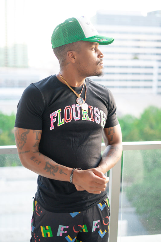 Flourish Multi Unisex Tee